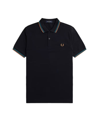 Fred Perry Marino Twin Tipped Polo Shirt