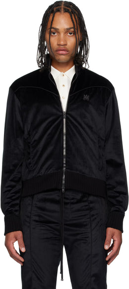 Black Velvet Track Jacket
