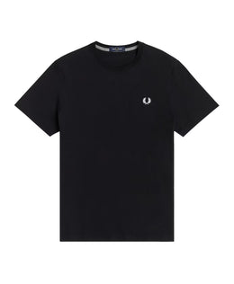 Fred Perry Classic Laurel Embroidered Crew Neck T-Shirt