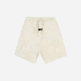 FEAR OF GOD ESSENTIALS SHORTS LIGHT OATMEAL