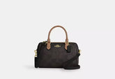 Coach Rowan Satchel Bag In Blocked Signature Canvas - Bags | Shop From The Mirage