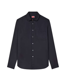 Kenzo Cotton Long Sleeve Buttoned Shirt
