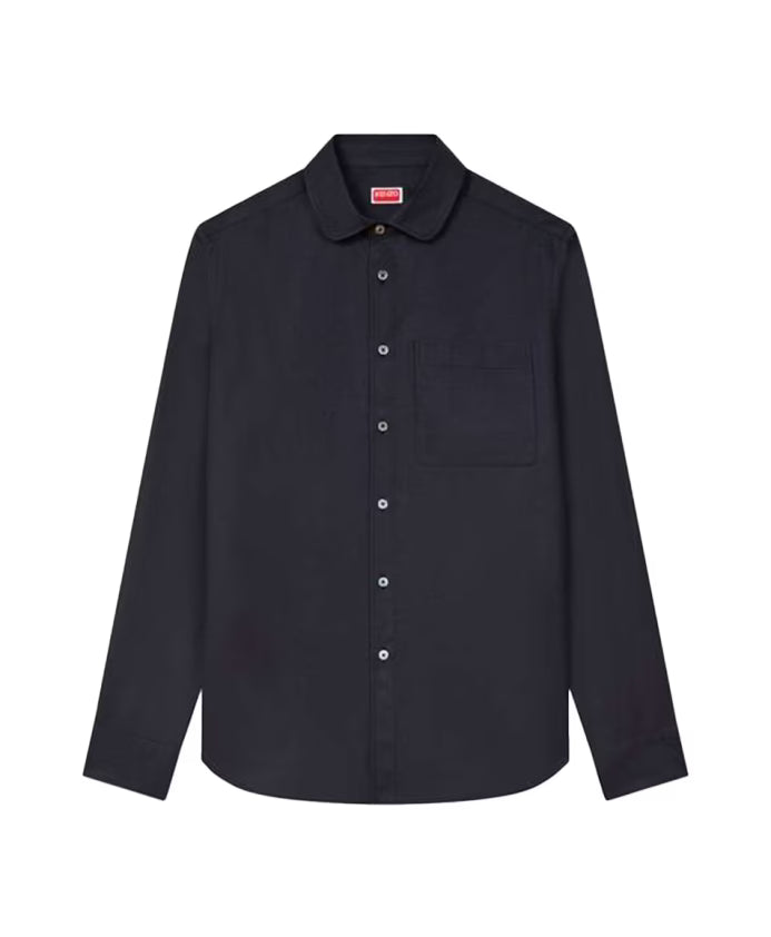 Kenzo Cotton Long Sleeve Buttoned Shirt