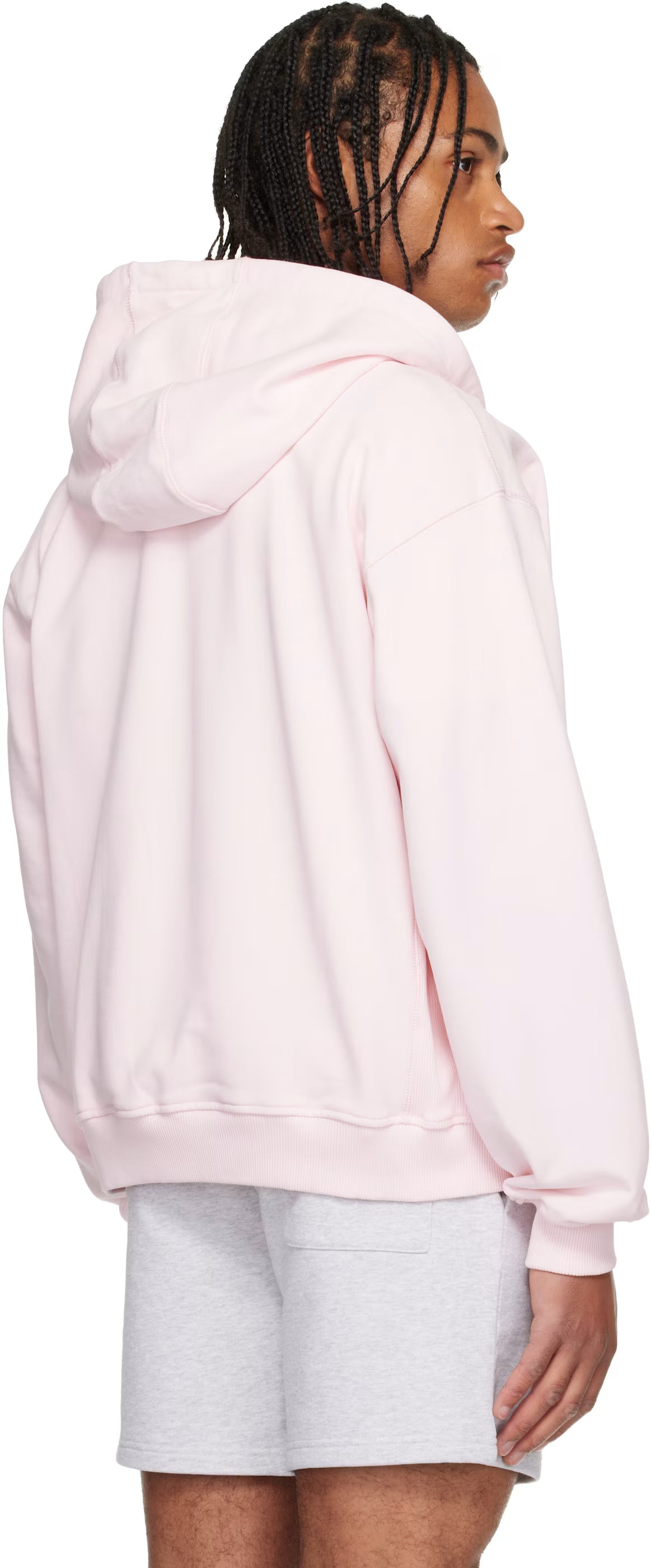 Pink 'Casa Way' Orange Mascot Zip Hoodie