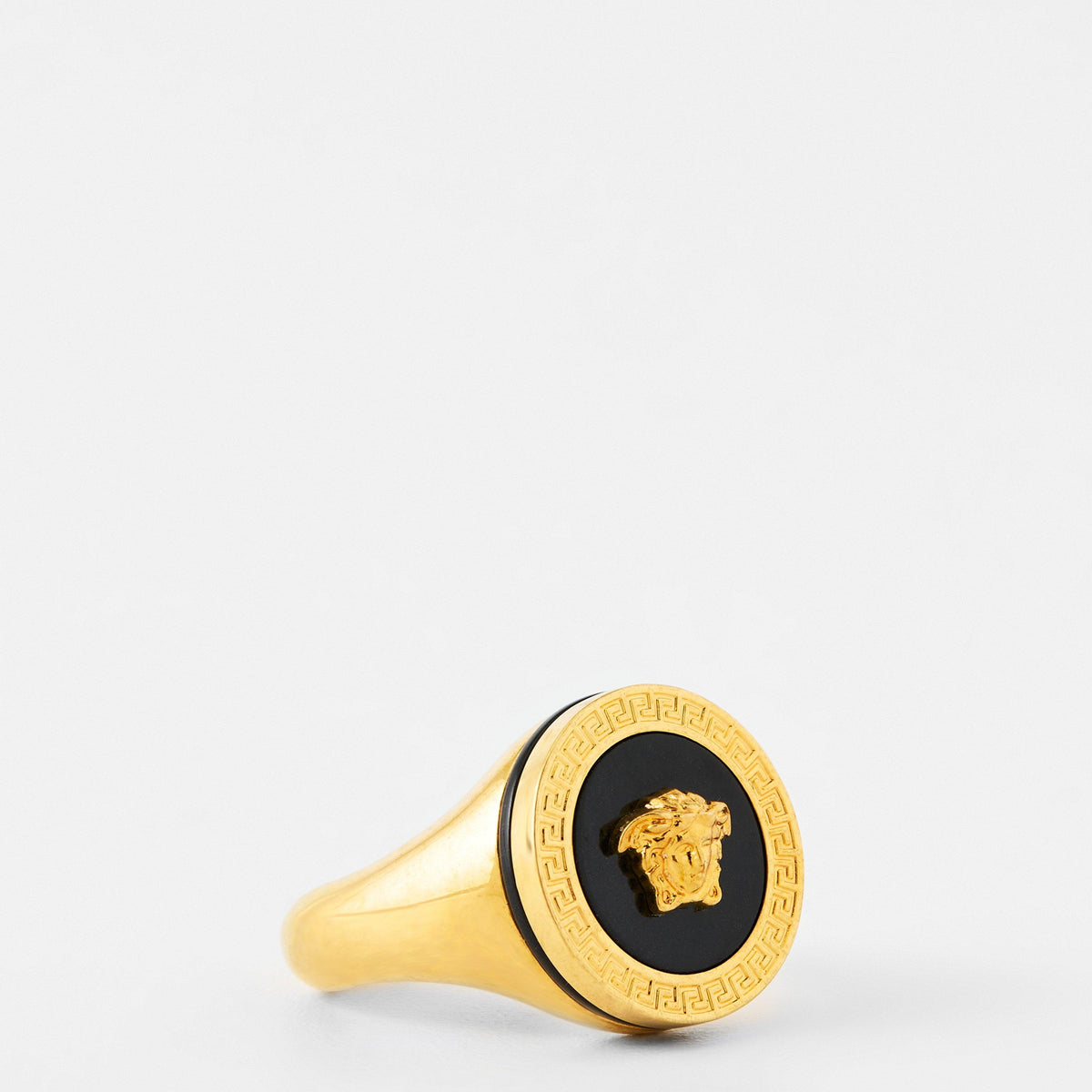 Enamel Medusa Ring