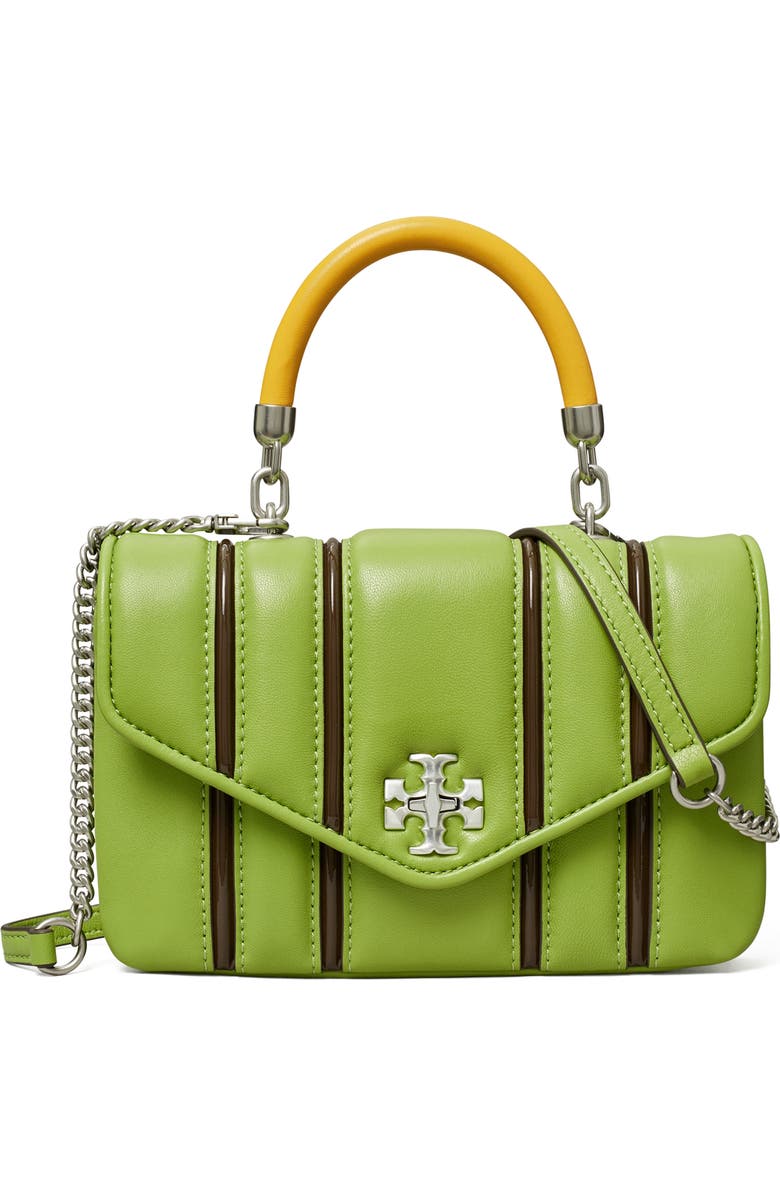 Mini Kira Bombé Stripe Top Handle Bag