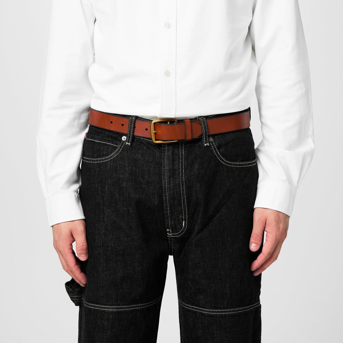 Men's Saddle Leather Belt