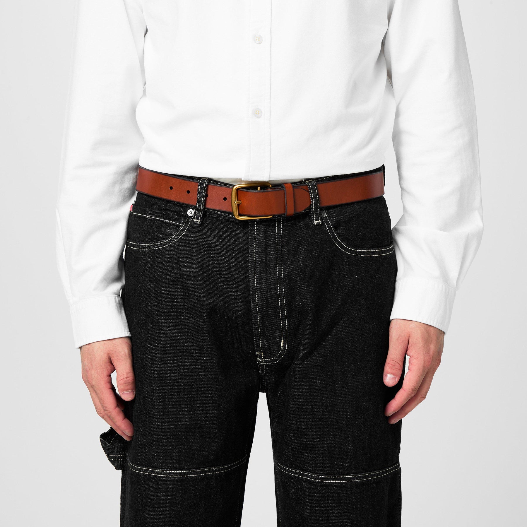 Men's Saddle Leather Belt