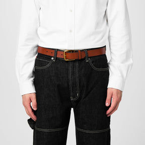 Men's Saddle Leather Belt