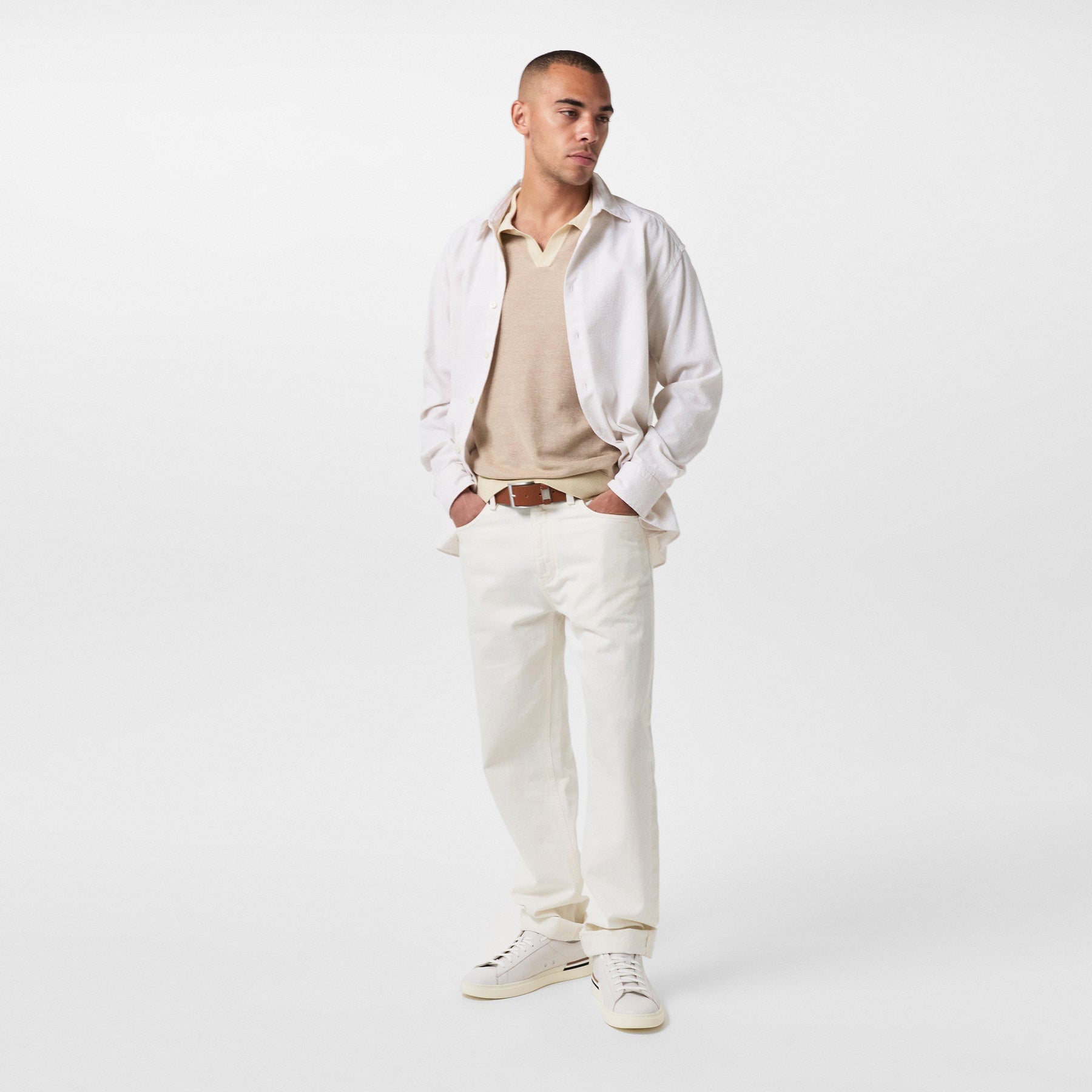 Men's Connio Leather Designer Belt