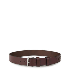 Logo Patch Leather Belt