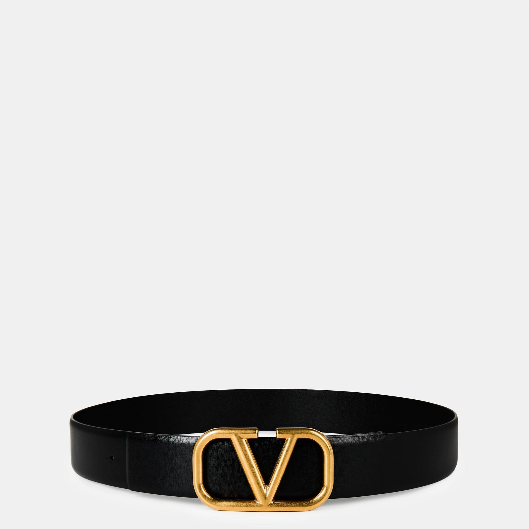 V Logo Signature Belt
