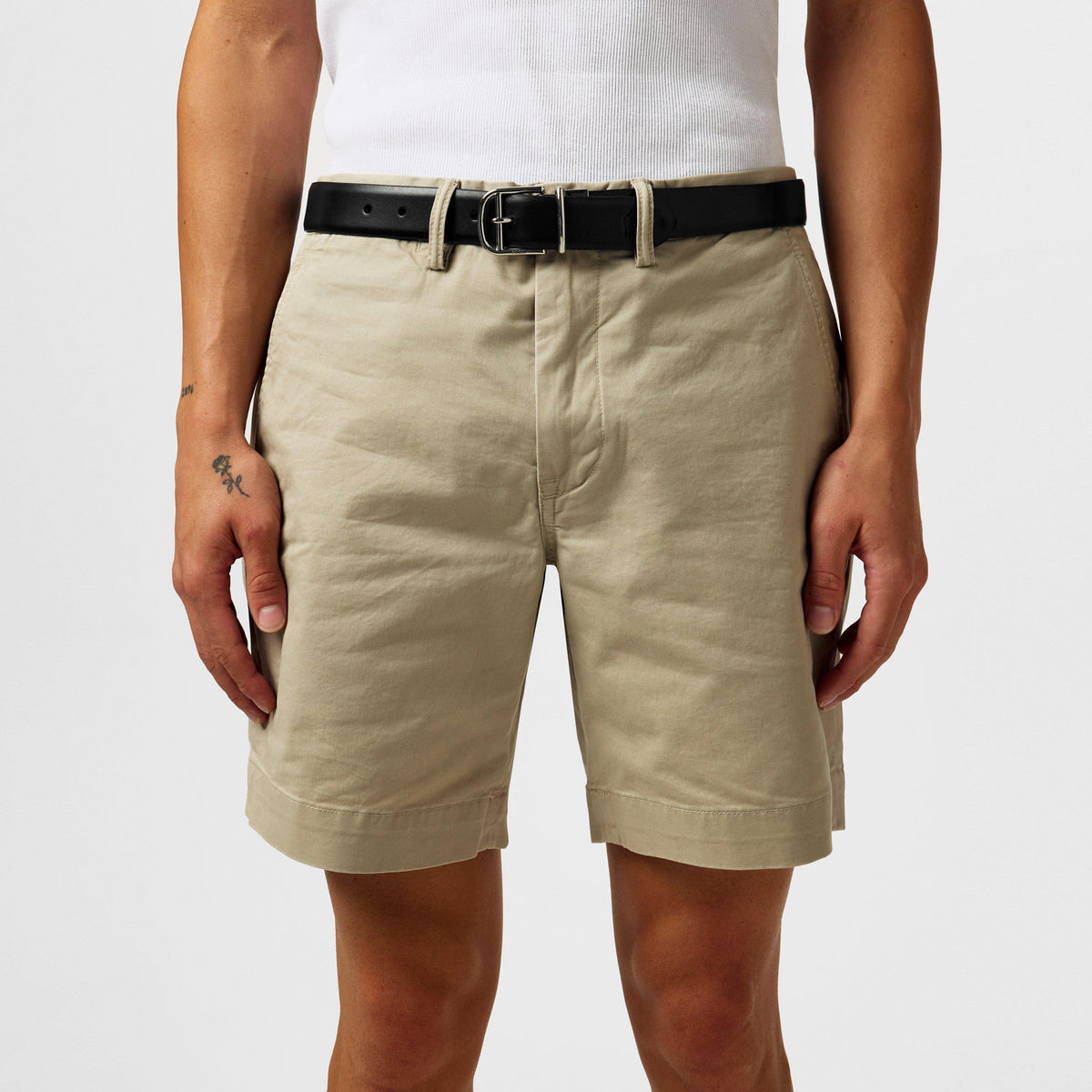Reverse Leather Belt