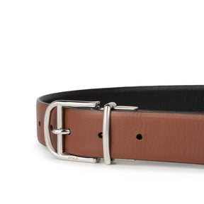 Reverse Leather Belt