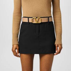 V Logo 4cm Reversible Belt