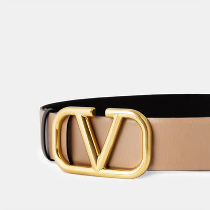 V Logo 4cm Reversible Belt