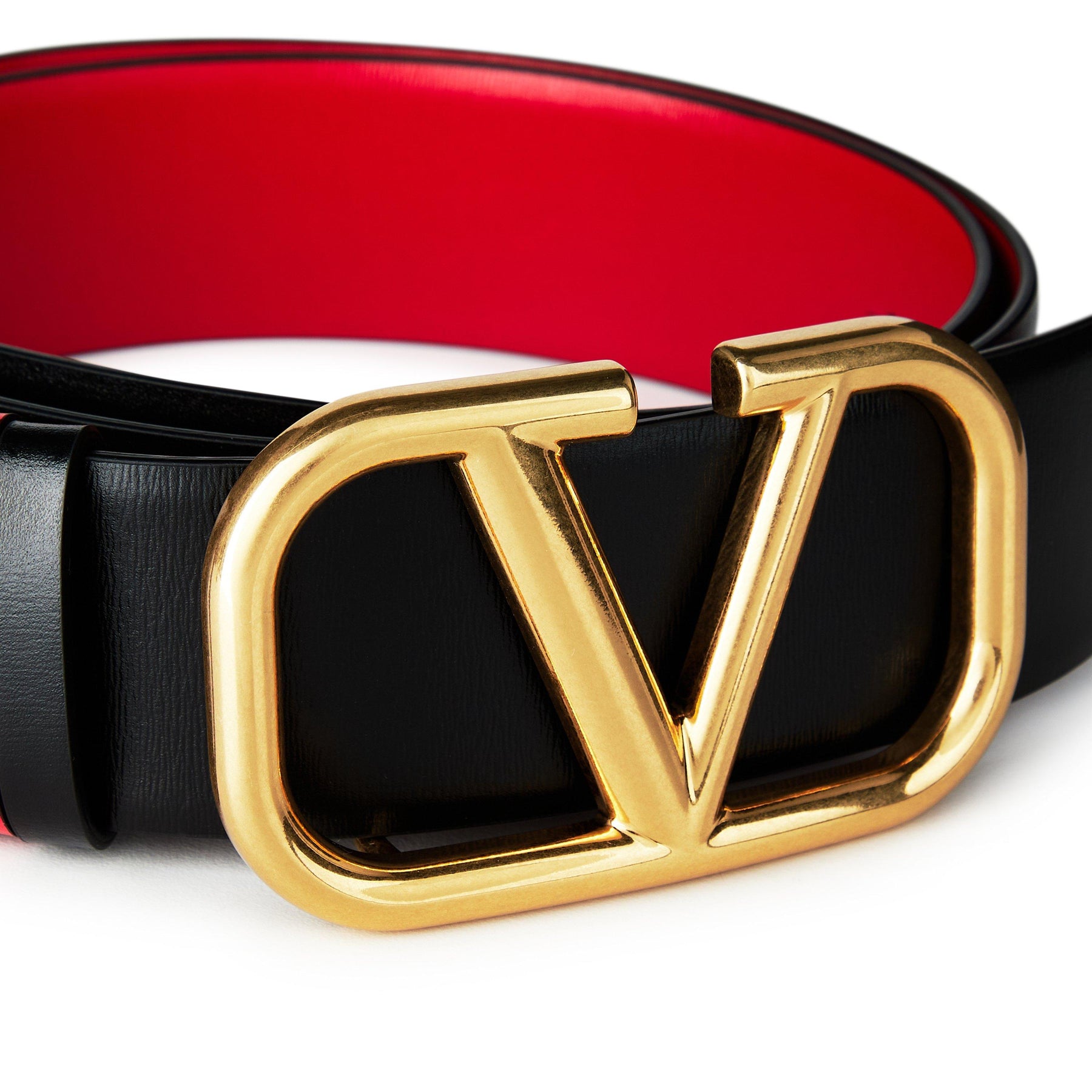 V Logo 4cm Reversible Belt