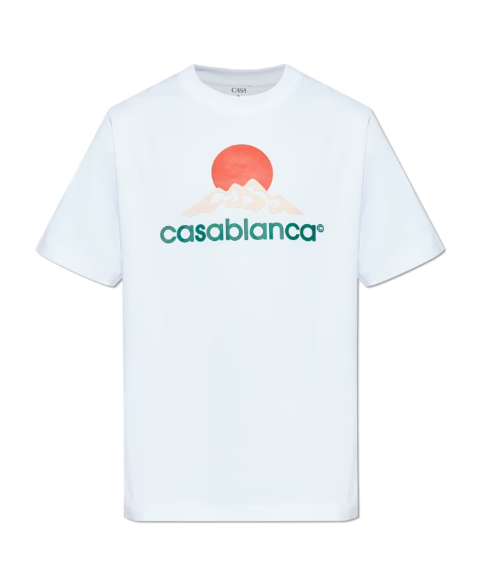 Casablanca T-shirt with logo