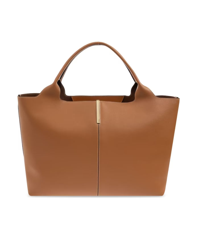 Brown Leather Tote Bag
