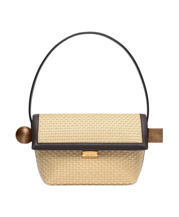 Le Rond Carre Leather Bag