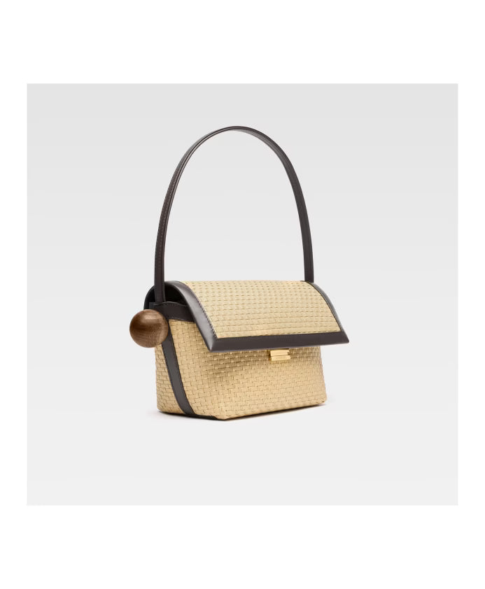 Le Rond Carre Leather Bag