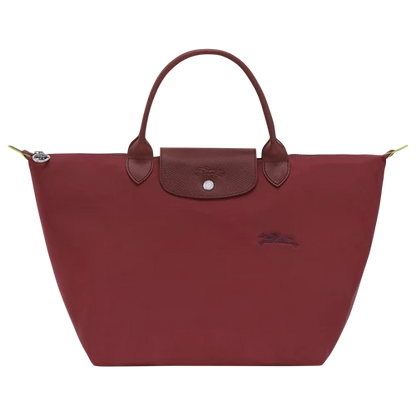 Longchamp Le Pliage Green M Handbag Pomegranate