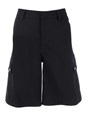 Off-white Black Cargo Shorts with Belt Loops in Cotton Man