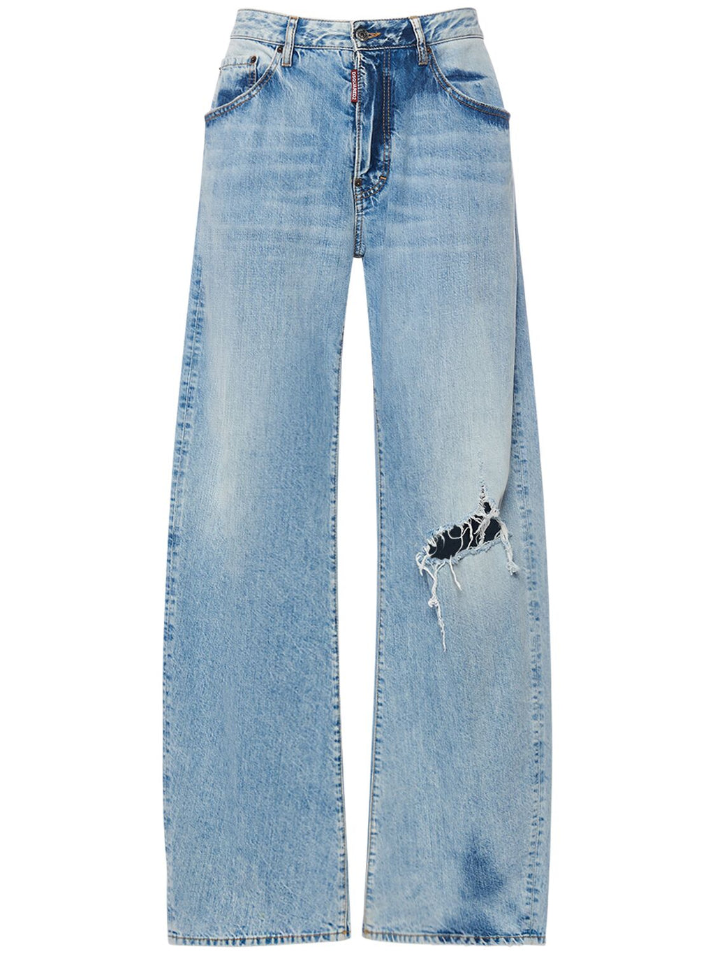 Dsquared2 Dsquared2 Big fit cotton denim jeans - Size: 34 Jeans | Shop From The Mirage