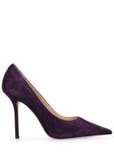 Jimmy Choo 100mm Love suede pumps