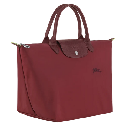Longchamp Le Pliage Green M Handbag Pomegranate