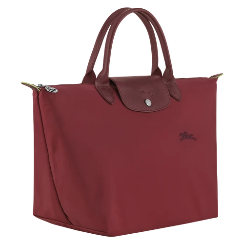 Longchamp Le Pliage Green M Handbag Pomegranate