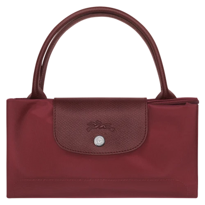 Longchamp Le Pliage Green M Handbag Pomegranate