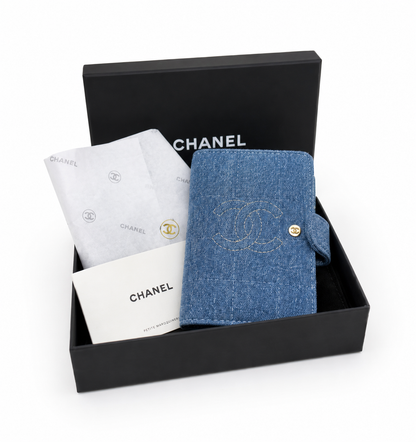 CHANEL Beauty Blue Passport Holder, Beaute Makeup VIP Free Gift