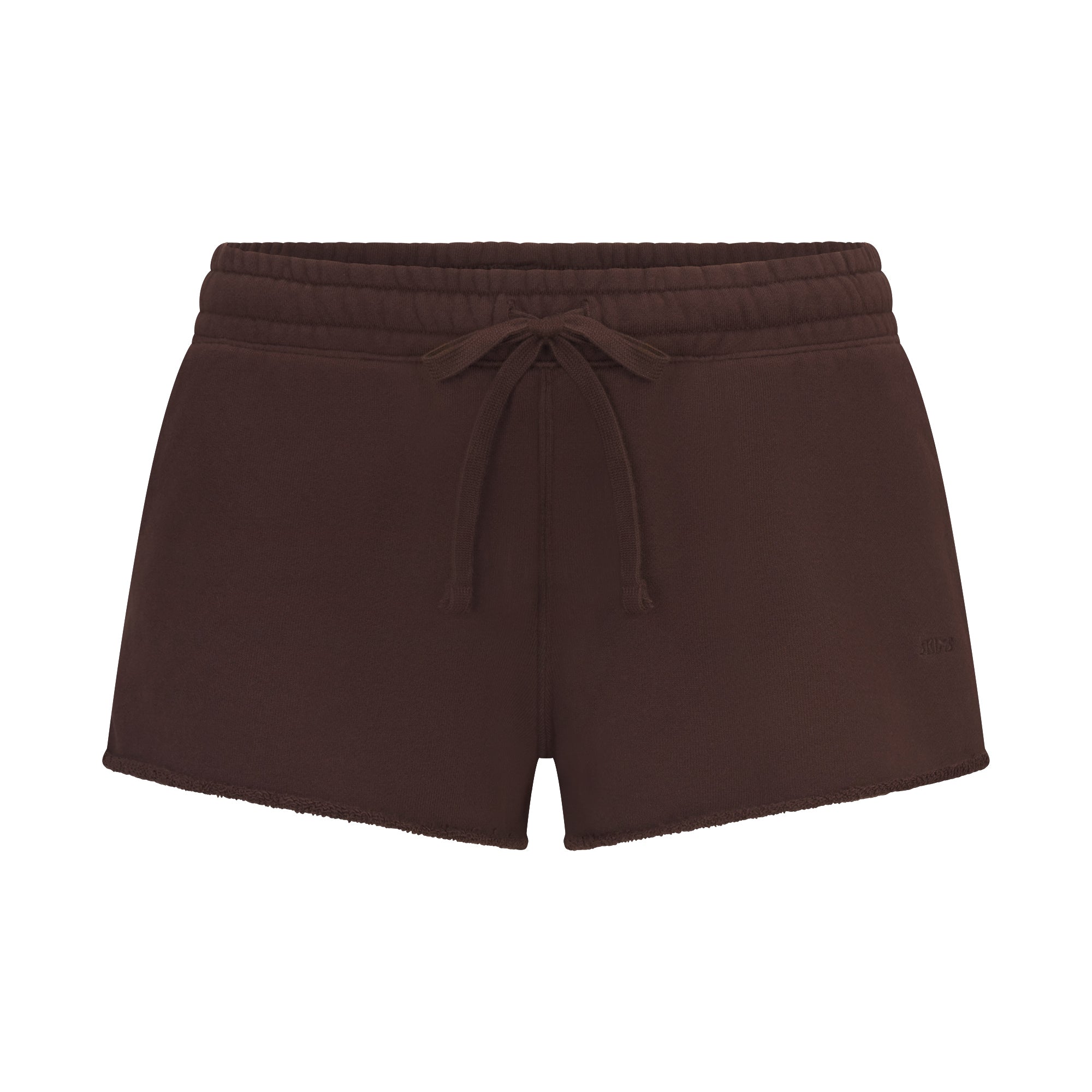 French Terry Raw Edge Short