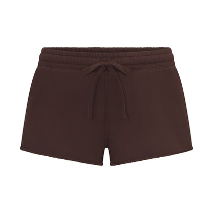 French Terry Raw Edge Short