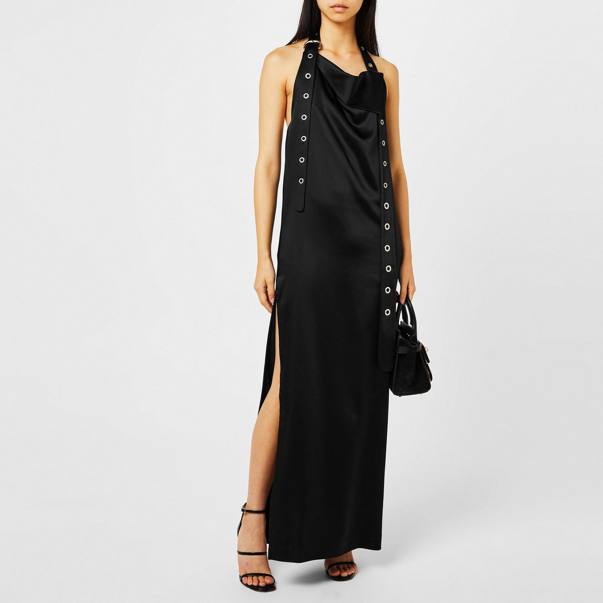 Belted Long Dress
