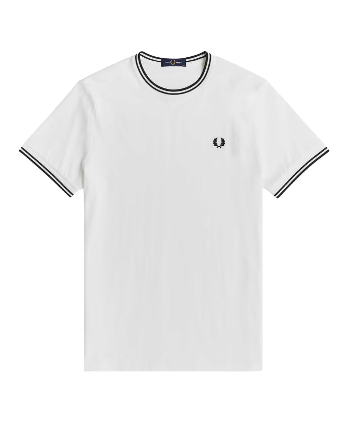Fred Perry Basic White T-Shirt