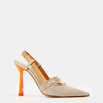 Off White Off High Slingback Ld99