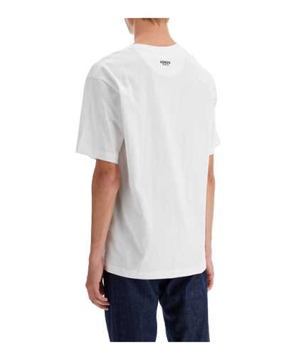 Kenzo Floral Print Crew Neck T-Shirt