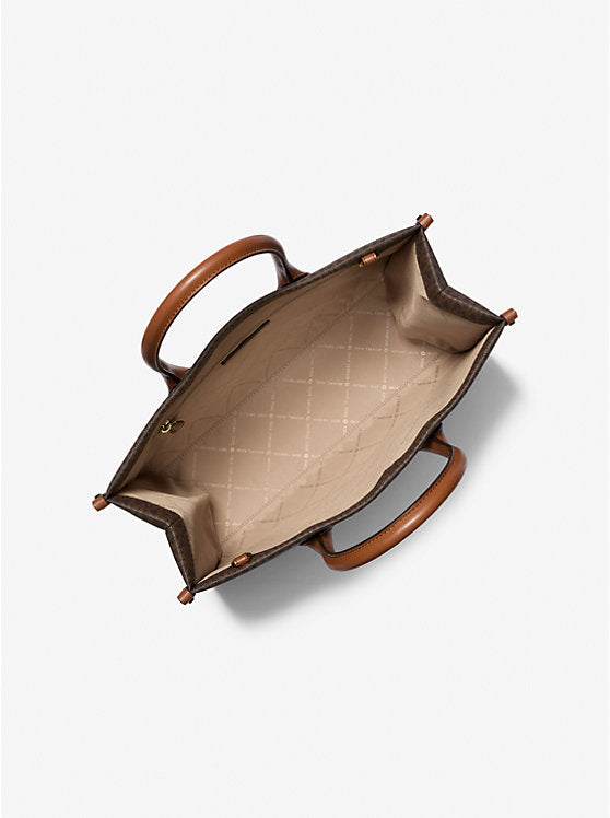 Mirella Medium Signature Logo Tote Bag
