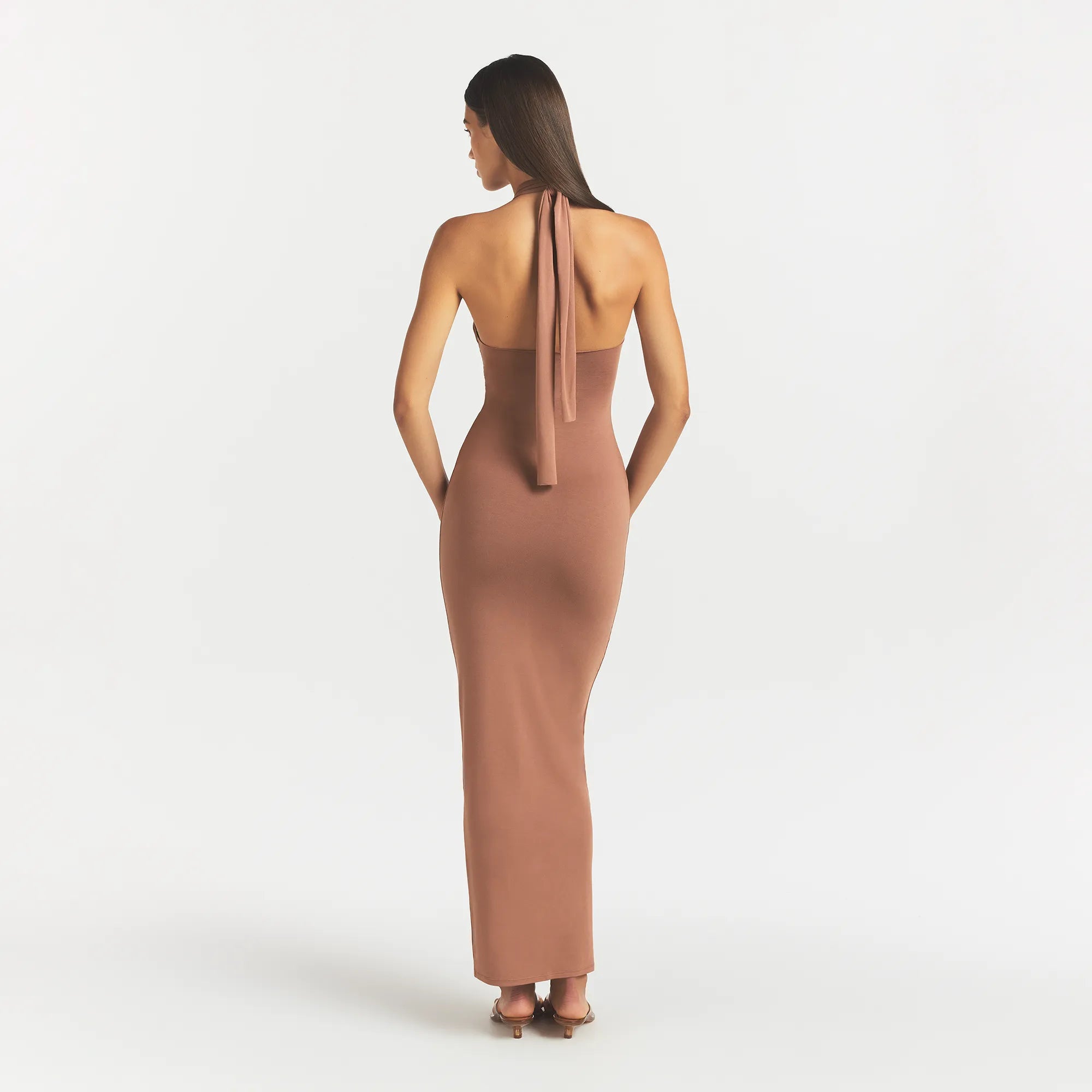 Smooth Layers Convertible Long Dress