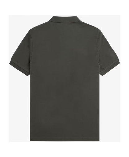 Fred Perry Slim Fit Plain Polo Field Green