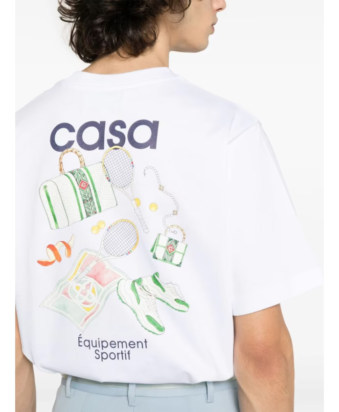 Casablanca Printed T-shirt