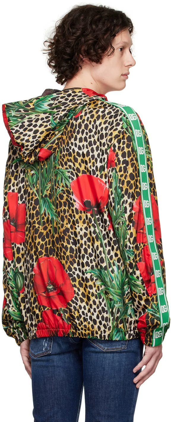 Dolce&Gabbana Multicolor Polyester Jacket
