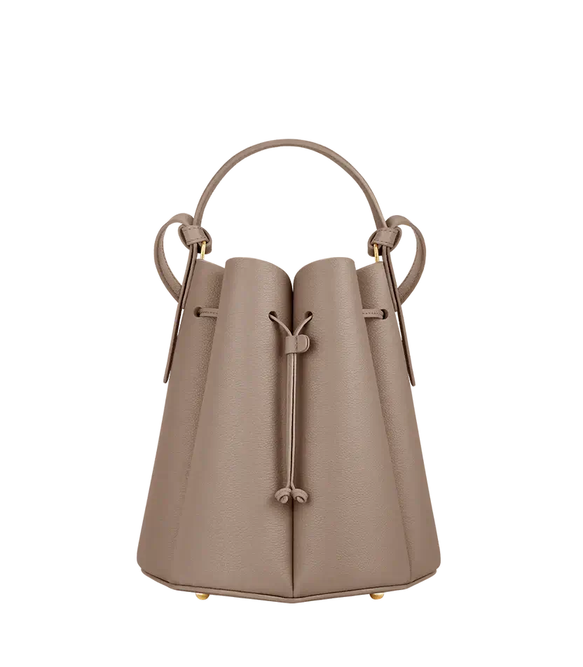 Polene Numéro Huit Edition Textured Taupe - Size: One Size Bags | Shop From The Mirage
