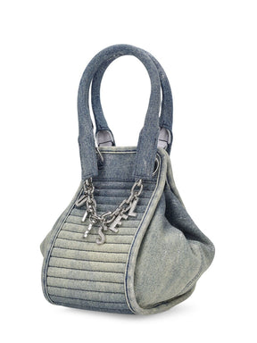 Diesel XS D-Vina denim top handle bag