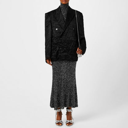 Sequinned Long Dress