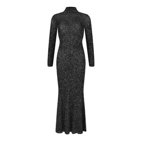 Sequinned Long Dress