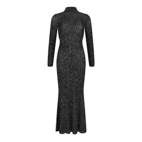 Sequinned Long Dress