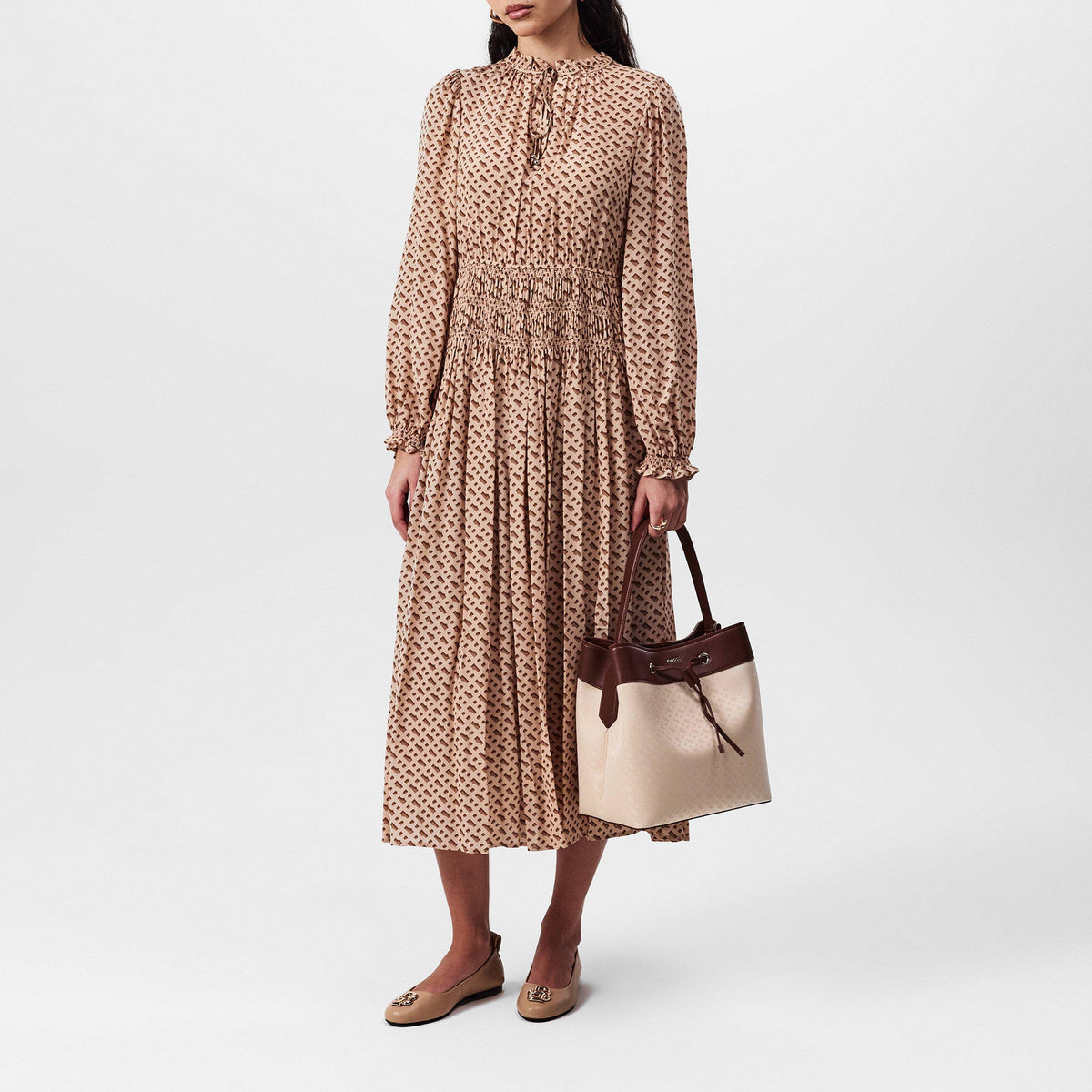 Dasota Monogram Dress